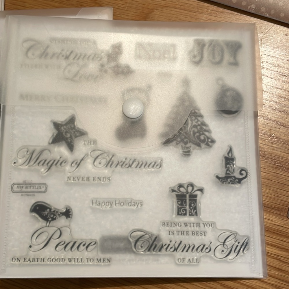 Close to my Heart decorative stamps. Set of 15 with the holders and tweezers. - Picture 5 of 16